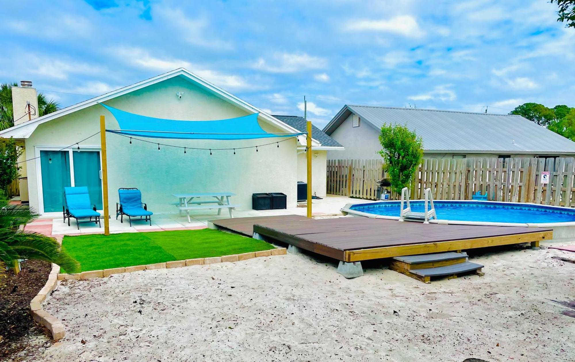 Sea Salt Vacation Home, Private Pool - Walk To Beach Panama City Beach Dış mekan fotoğraf