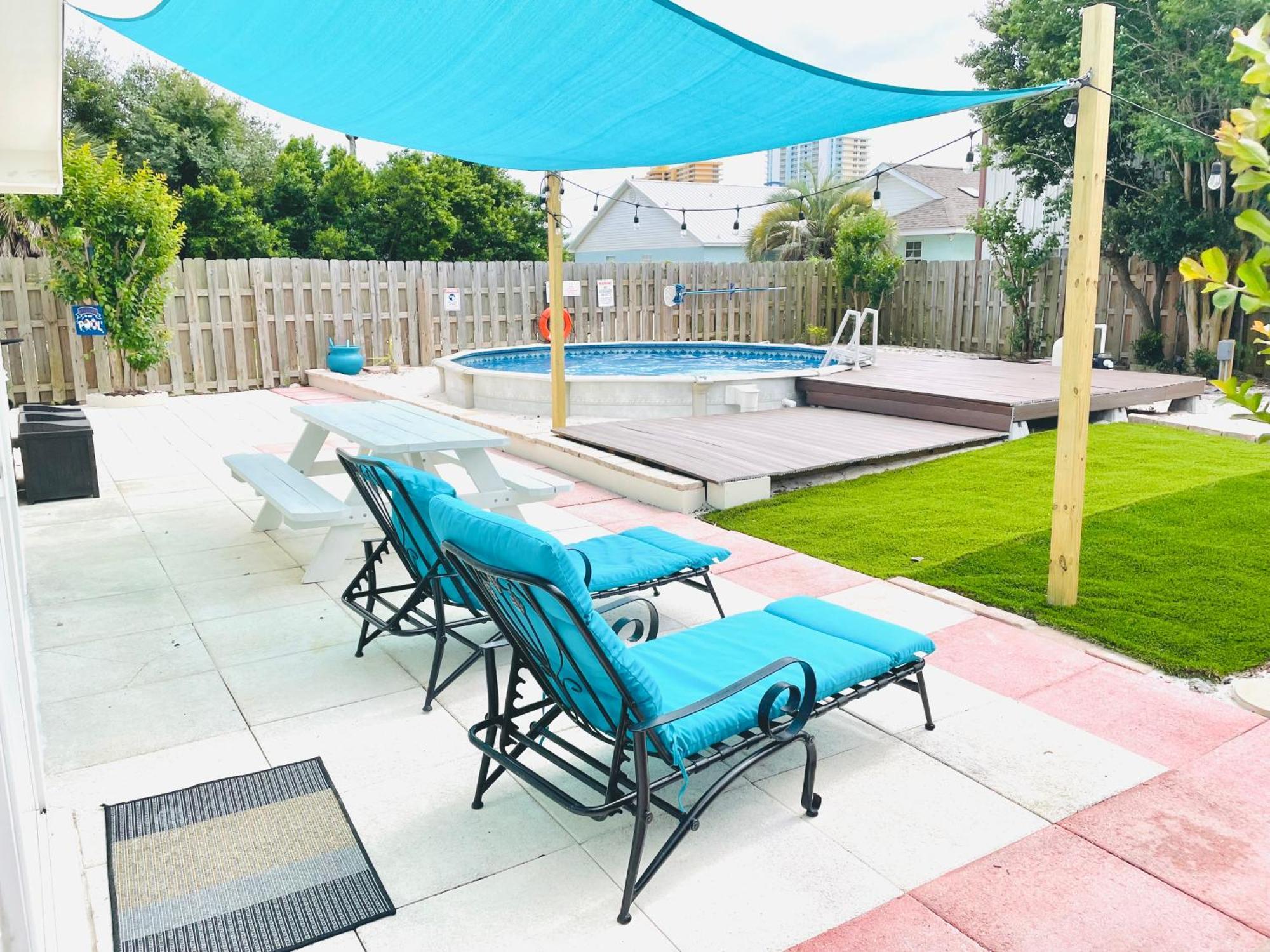 Sea Salt Vacation Home, Private Pool - Walk To Beach Panama City Beach Dış mekan fotoğraf